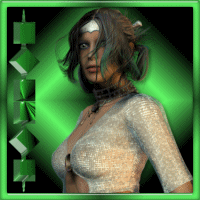 Green glass