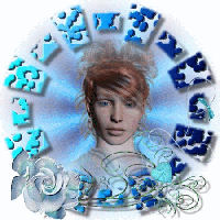 womaninblue